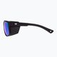 GOG Makalu mattschwarz/polychromatische weiß-blaue Sonnenbrille 5
