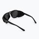 GOG Nanga mattschwarz / silber verspiegelte Sonnenbrille E410-1P 2