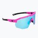 GOG Fahrradbrille Argo matt neon pink/schwarz/weiß-blau E506-2 2