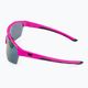 GOG Athena matt neon pink / schwarz / mehrfarbig weiß-blau Fahrradbrille E508-3 4