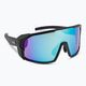 GOG Annapurna mattschwarze/polychromatische weiß-blaue Sonnenbrille 2
