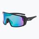 GOG Annapurna mattschwarze/polychromatische weiß-blaue Sonnenbrille 3