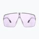 Sonnenbrille Rudy Project Spinshield Air white matte/impactx photochromic 2 laser purple 2