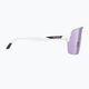 Sonnenbrille Rudy Project Spinshield Air white matte/impactx photochromic 2 laser purple 3