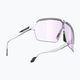 Sonnenbrille Rudy Project Spinshield Air white matte/impactx photochromic 2 laser purple 4