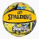 Basketball Spalding Graffiti 7 grün-gelb 249338