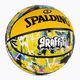 Basketball Spalding Graffiti 7 grün-gelb 249338 2