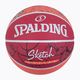 Basketball Spalding Sketch Dribble 84381Z grösse 7 4