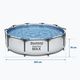 Bestway Steel Pro Max Pool 305 x 76 cm grau 4