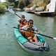 Aqua Marina Recreational Kayak grün Laxo-380 3-Personen aufblasbares 12'6″ Kajak 5