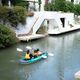 Aqua Marina Recreational Kayak grün Laxo-380 3-Personen aufblasbares 12'6″ Kajak 8