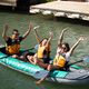 Aqua Marina Recreational Kayak grün Laxo-380 3-Personen aufblasbares 12'6″ Kajak 9