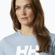 Damen-Trekking-T-Shirt Helly Hansen HH Logo blau 34112_582 3