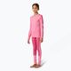 Helly Hansen JR Lifa Merino Midweight zuckerrosa Kinder Thermo-Unterwäsche-Set