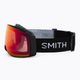 Skibrille Smith 4D Mag black/chromapop photochromic red mirror M732 4