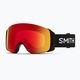 Skibrille Smith 4D Mag black/chromapop photochromic red mirror M732 6
