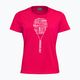 HEAD Damen-Tennisshirt Typo rosa 814512
