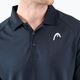 Herren HEAD Performance Polo-Tennisshirt, navy blau 811403NV 3