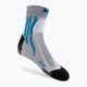 X-Socks Run Speed Two grau-schwarze Laufsocken RS16S19U-G004 2
