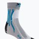 X-Socks Run Speed Two grau-schwarze Laufsocken RS16S19U-G004 4