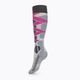 Damenskisocken X-Socks Ski Control 4.0 grau-rosa XSSSKCW19W 2