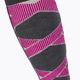 Damenskisocken X-Socks Ski Control 4.0 grau-rosa XSSSKCW19W 3
