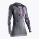 Damen Thermo-T-Shirt X-Bionic Apani 4.0 Merino grau/violett APWT06W19W 4
