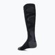 X-Socks Ski Silk Merino 4.0 schwarz/dunkelgrau melange Skisocken 2