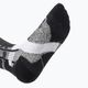 Damenskisocken X-Socks Ski Rider 4.0 grau melange/opal schwarz 3