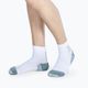 Men's X-Socks Run Discover Ankle Laufsocken arktisch weiß/perlgrau 2