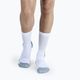 Fahrrad Socken X-Socks Bike Perform Crew artcic white/opal black 3