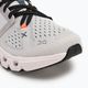 Damen Laufschuhe On Running Cloud X 4 silber/flame 7