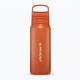 Lifestraw Go 2.0 Stahl Reiseflasche mit Filter 1 l kyoto orange