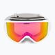 Giro Index 2.0 Skibrille weiß Wortmarke/vivid rosa 2