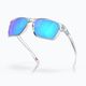 Oakley Sylas XL poliert klar/Prisma Saphir-Sonnenbrille 4