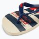 Havaianas Top Nautical Flip Flops beige Stroh / marineblau / rubinrot 7