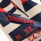 Havaianas Top Nautical Flip Flops beige Stroh / marineblau / rubinrot 12