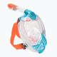 Vollgesichtsmaske zum Schnorcheln SEAC Libera blue clear/orange