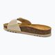 Slides Schlappen  Damen Scholl Estelle Patsynth Beige 3