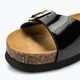 Slides Schlappen  Damen Scholl Estelle Patsynth black 7