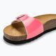 Slides Schlappen  Damen Scholl Estelle Patsynth coral 7