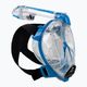 Cressi Duke Dry Vollgesichtsmaske zum Schnorcheln blau XDT000020