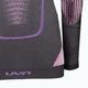 Thermo-Sweatshirt für Damen UYN Evolutyon UW Shirt Turtle Neck anthracite melange/raspberry/purple 5