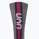 Skisocken für Frauen UYN Ski Merino light grey/pink 4