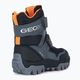 Geox Himalaya Abx Junior Schuhe schwarz/orange 10