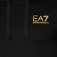 Herren Hoodie Sweatshirt EA7 Emporio Armani Train Logo Series Hoodie Extended Logo Coft black/gold logo 3