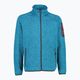 Blaues Fleece-Sweatshirt für Herren von CMP 3H60747N/15ML