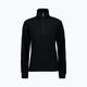 Damen Fleece-Sweatshirt CMP schwarz 3G27836/U91