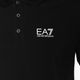Herren EA7 Emporio Armani Zug Sichtbarkeit Poloshirt schwarz 3