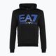 Herren Hoodie Sweatshirt EA7 Emporio Armani Train Logo Series Oversize Logo Hoodie Coft black